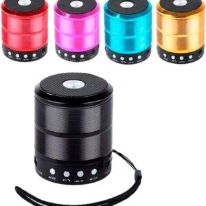 Caixa De Som Bluetooth Mini Speaker Ws-887 Caixinha De Som