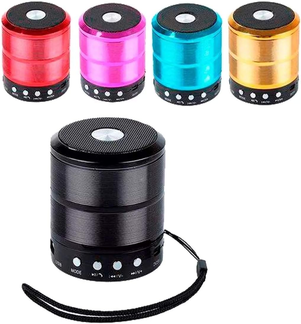 Caixa De Som Bluetooth Mini Speaker Ws-887 Caixinha De Som
