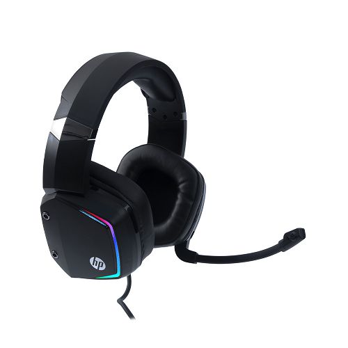 Headset Gaming HP H320GS com USB para PC - Preto/Azul - Imagem 3