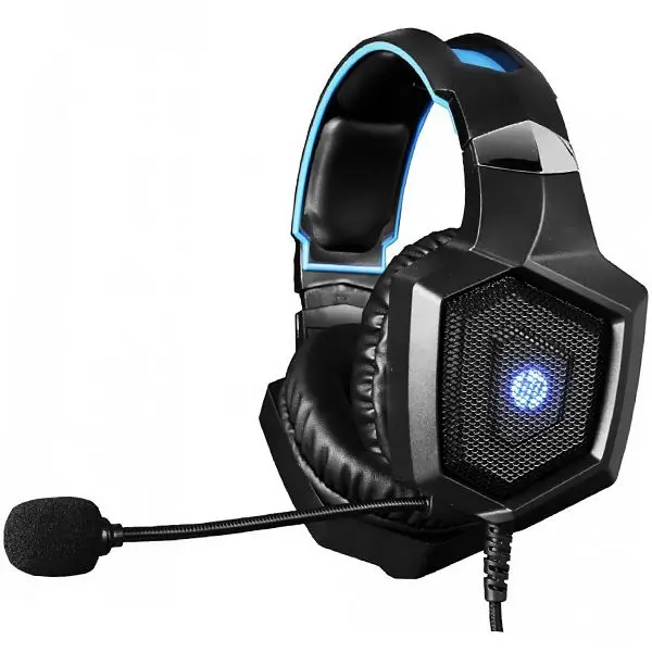 Headset Gaming HP H320GS com USB para PC - Preto/Azul - Imagem 5