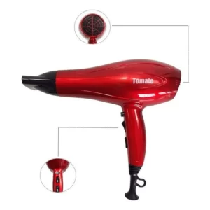 Secador Profissional 110v Com 2 Velocidades 1900w Tomate Mse-2600a vermelho - SECA-TOMATE
