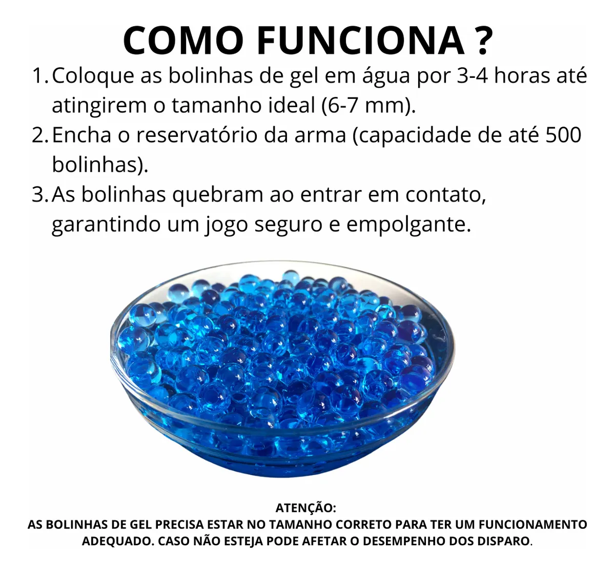 Bolinha De Gel Eletrica Ak47(50.000 mil)BOLINHAS - Imagem 9