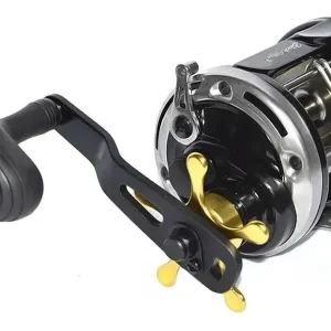 Carretilha Black Max 30 Marine Sports perfil redondo