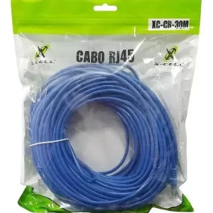 Cabo de rede Rj-45-CAT5E XC-CR-30Mt X Cell