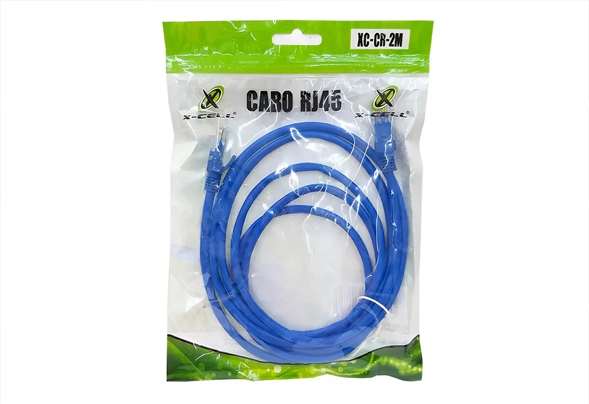 Cabo Rede 2mt Xc-Cr Rj45 X-Cell